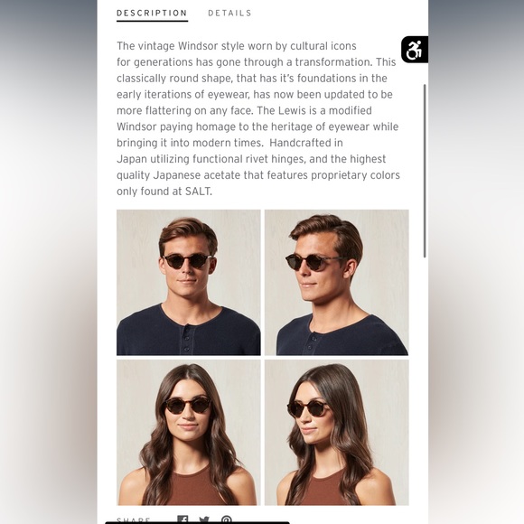 Salt optics Lewis sunglasses - Picture 4 of 4